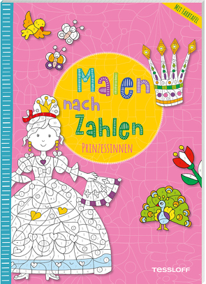 Malen nach Zahlen. Prinzessinnen von Schmidt,  Sandra