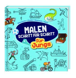 Malen Schritt für Schritt – für Jungs von Legendre,  Philippe