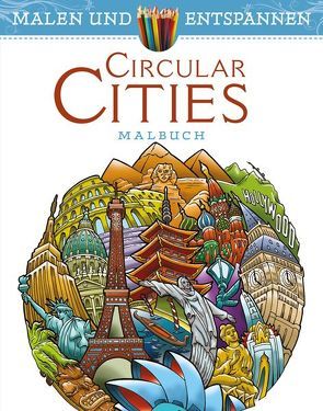 Malen und entspannen: Circular Cities von Bodo,  David