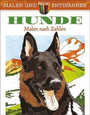 Malen und entspannen: Malen nach Zahlen – Hunde von Jourdan Pereira,  Diego