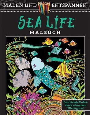Malen und entspannen: Sea Life von Boylan,  Lindsey