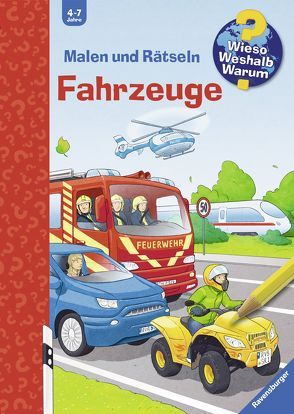 Malen und Rätseln: Fahrzeuge von Krause,  Joachim, Lohr,  Stefan, Richter,  Stefan