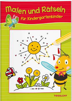 Malen und Rätseln für Kindergartenkinder (Grün) von Blendinger,  Johannes, Haller,  Ute, Pautner,  Norbert, Poppins,  Oli, Turnhofer,  Kersti, Wongel,  Günter