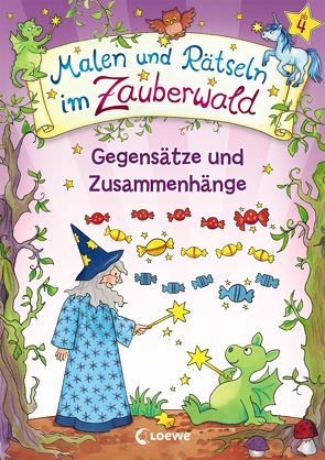 Malen und Rätseln im Zauberwald – Gegensätze und Zusammenhänge von Beurenmeister,  Corina