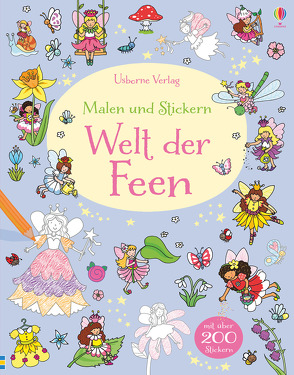 Malen und Stickern: Welt der Feen von Cottrell,  Kelly, Finn,  Rebecca, Greenwell,  Jessica