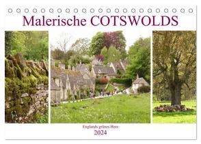 Malerische Cotswolds (Tischkalender 2024 DIN A5 quer), CALVENDO Monatskalender von Kruse,  Gisela