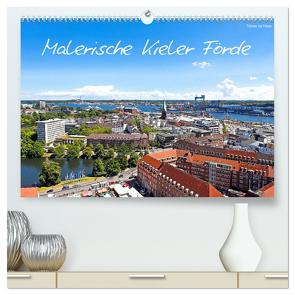 Malerische Kieler Förde (hochwertiger Premium Wandkalender 2024 DIN A2 quer), Kunstdruck in Hochglanz von de Haan,  Tobias