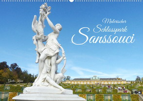 Malerischer Schlosspark Sanssouci (Wandkalender 2023 DIN A2 quer) von Kruse,  Gisela