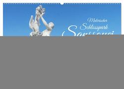 Malerischer Schlosspark Sanssouci (Wandkalender 2024 DIN A2 quer), CALVENDO Monatskalender von Kruse,  Gisela