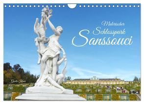 Malerischer Schlosspark Sanssouci (Wandkalender 2024 DIN A4 quer), CALVENDO Monatskalender von Kruse,  Gisela