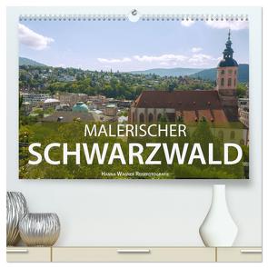 Malerischer Schwarzwald (hochwertiger Premium Wandkalender 2024 DIN A2 quer), Kunstdruck in Hochglanz von Wagner,  Hanna