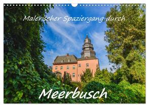 Malerischer Spaziergang durch Meerbusch (Wandkalender 2024 DIN A3 quer), CALVENDO Monatskalender von Hackstein,  Bettina