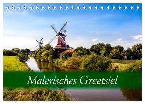 Malerisches Greetsiel (Tischkalender 2024 DIN A5 quer), CALVENDO Monatskalender von Dreegmeyer,  A.