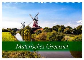 Malerisches Greetsiel (Wandkalender 2024 DIN A2 quer), CALVENDO Monatskalender von Dreegmeyer,  A.