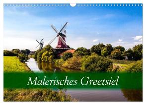 Malerisches Greetsiel (Wandkalender 2024 DIN A3 quer), CALVENDO Monatskalender von Dreegmeyer,  A.