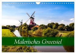 Malerisches Greetsiel (Wandkalender 2024 DIN A4 quer), CALVENDO Monatskalender von Dreegmeyer,  A.