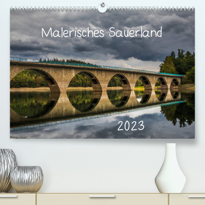 Malerisches Sauerland (Premium, hochwertiger DIN A2 Wandkalender 2023, Kunstdruck in Hochglanz) von Rein,  Simone