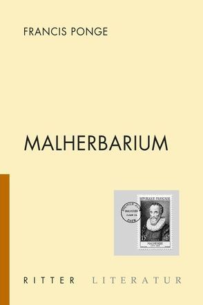 Malherbarium von Federmair,  Leopold, Ponge,  Francis