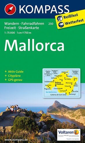 KOMPASS Wanderkarte Mallorca von KOMPASS-Karten GmbH