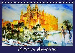 Mallorca Aquarelle (Tischkalender 2023 DIN A5 quer) von Dürr,  Brigitte