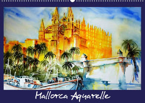 Mallorca Aquarelle (Wandkalender 2023 DIN A2 quer) von Dürr,  Brigitte