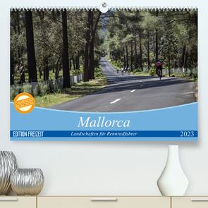 Mallorca: Die schönsten Landschaften für Rennradfahrer (Premium, hochwertiger DIN A2 Wandkalender 2023, Kunstdruck in Hochglanz) von Poul,  Herbert