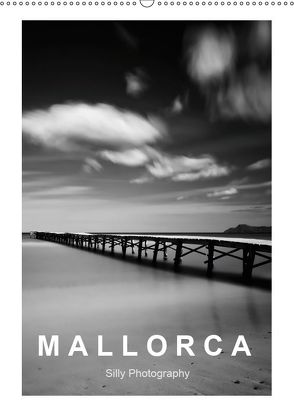 Mallorca in schwarz – weiss (Wandkalender 2019 DIN A2 hoch) von Photography,  Silly