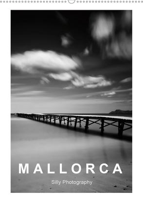 Mallorca in schwarz – weiss (Wandkalender 2020 DIN A2 hoch) von Photography,  Silly