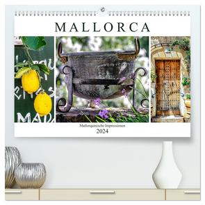 Mallorca – Mallorquinische Impressionen (hochwertiger Premium Wandkalender 2024 DIN A2 quer), Kunstdruck in Hochglanz von Meyer,  Dieter