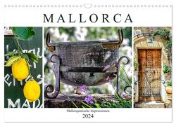 Mallorca – Mallorquinische Impressionen (Wandkalender 2024 DIN A3 quer), CALVENDO Monatskalender von Meyer,  Dieter