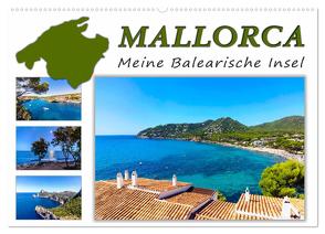 MALLORCA, Meine Balearische Insel (Wandkalender 2024 DIN A2 quer), CALVENDO Monatskalender von Dreegmeyer,  Andrea