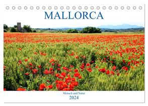 MALLORCA Mensch und Natur (Tischkalender 2024 DIN A5 quer), CALVENDO Monatskalender von May,  Ela