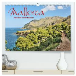 Mallorca – Paradies im Mittelmeer (hochwertiger Premium Wandkalender 2024 DIN A2 quer), Kunstdruck in Hochglanz von Stamm,  Dirk