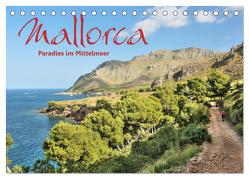Mallorca – Paradies im Mittelmeer (Tischkalender 2024 DIN A5 quer), CALVENDO Monatskalender von Stamm,  Dirk
