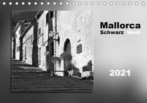 Mallorca Schwarz Weiß (Tischkalender 2021 DIN A5 quer) von Kolfenbach,  Klaus