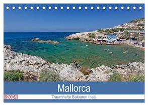 Mallorca – Traumhafte Balearen Insel (Tischkalender 2024 DIN A5 quer), CALVENDO Monatskalender von Potratz,  Andrea