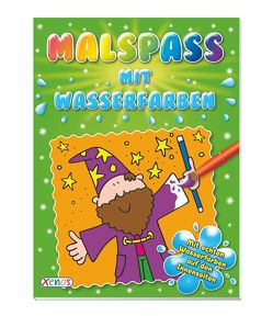 Malspaß mit Wasserfarben (grün)