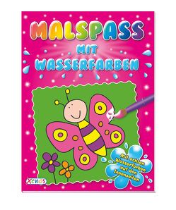 Malspaß mit Wasserfarben (pink)