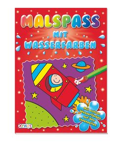 Malspaß mit Wasserfarben (rot)