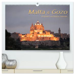 Malta & Gozo (hochwertiger Premium Wandkalender 2024 DIN A2 quer), Kunstdruck in Hochglanz von Sahlender,  Andreas