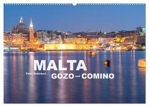 Malta – Gozo und Comino (Wandkalender 2024 DIN A2 quer), CALVENDO Monatskalender von Schickert,  Peter