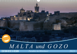 Malta und Gozo Paradies im Mittelmeer (Wandkalender 2023 DIN A3 quer) von Kruse,  Joana