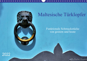 Maltesische Türklopfer (Wandkalender 2022 DIN A3 quer) von DieReiseEule