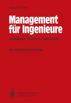 Management für Ingenieure von Mueller,  Klaus