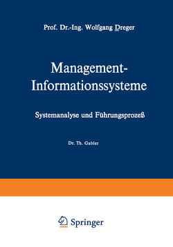 Management-Informationssysteme von Dreger,  Wolfgang