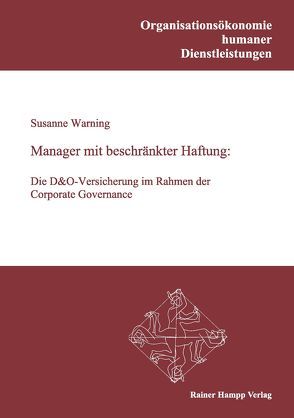 Manager mit beschränkter Haftung von Warning,  Susanne