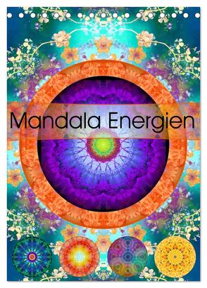 Mandala Energien (Tischkalender 2024 DIN A5 hoch), CALVENDO Monatskalender von GADEH,  ALAYA