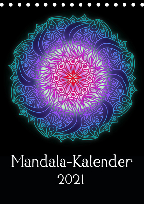 Mandala-Kalender 2021 (Tischkalender 2021 DIN A5 hoch) von Lina Jakob,  Sandra