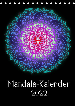 Mandala-Kalender 2022 (Tischkalender 2022 DIN A5 hoch) von Lina Jakob,  Sandra