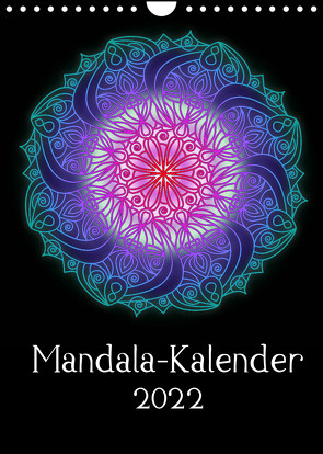 Mandala-Kalender 2022 (Wandkalender 2022 DIN A4 hoch) von Lina Jakob,  Sandra